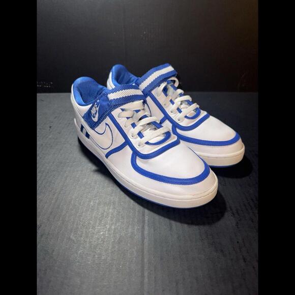 Nike Men's Vandal Low Retro 2008 Blue/White 316432-111 Sz 9 - Picture 2 of 9